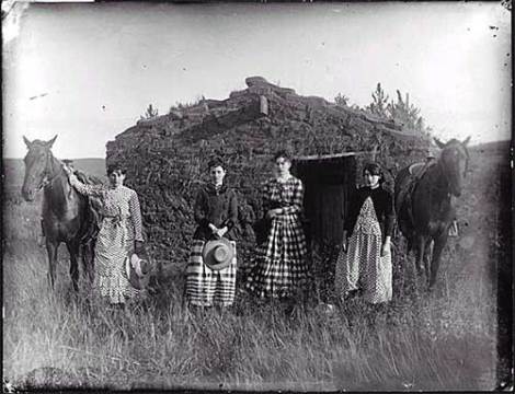 homestead act pictures. the Homestead Act into law